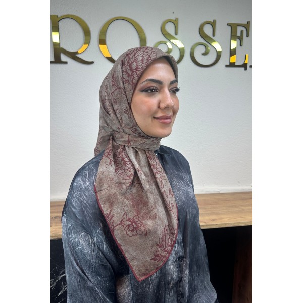 Desenli Soft Eşarp 05V